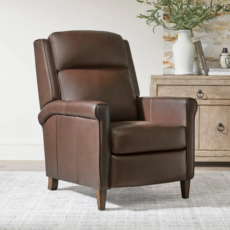 Northfield Walnut Whirl Power Cordless High Leg Recliner P2 Two Pack