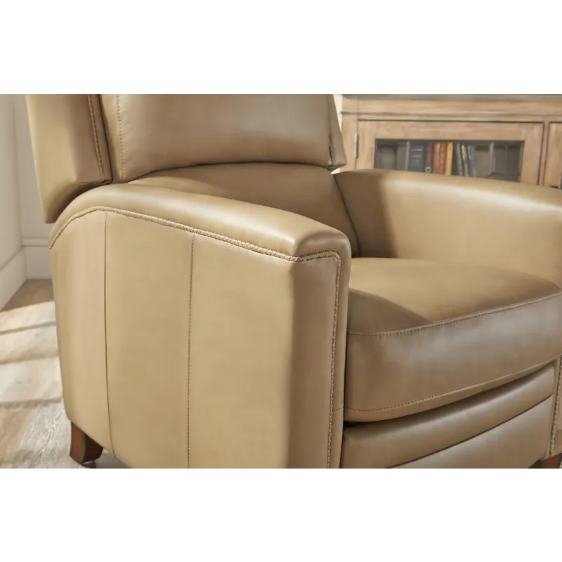 Connor Luxe Latte Power Cordless High Leg Recliner P2 Two Pack