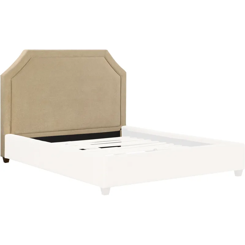 Gwen Mellow Teak King Headboard 6/6