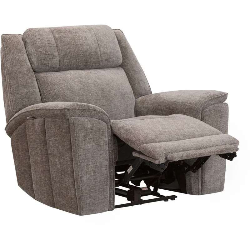Colton Branson Tweed Power Zero Gravity Sofa and 2 Recliners with Immersive Audio