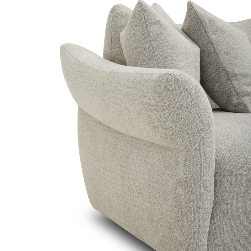 Playful Canes Cobblestone 6 Piece Modular Sectional