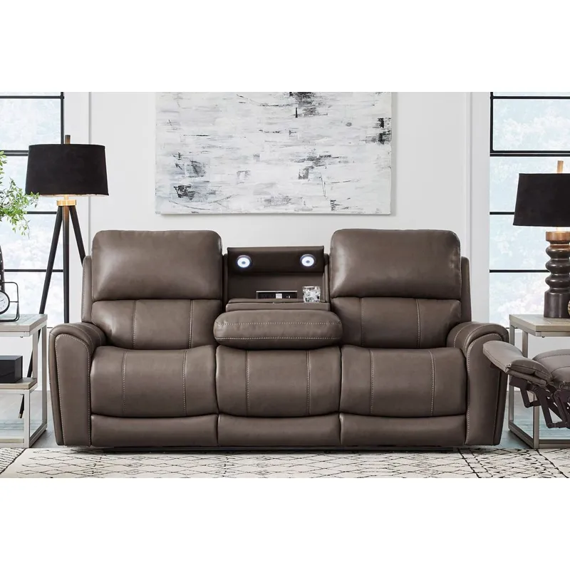 Hancock Bette Hazel Zero Gravity Power Reclining Sofa and Loveseat