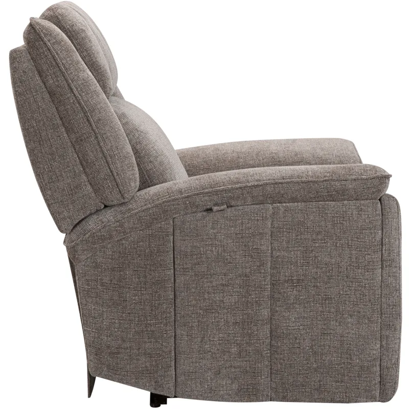 Colton Branson Tweed Power Zero Gravity Sofa and 2 Recliners with Immersive Audio