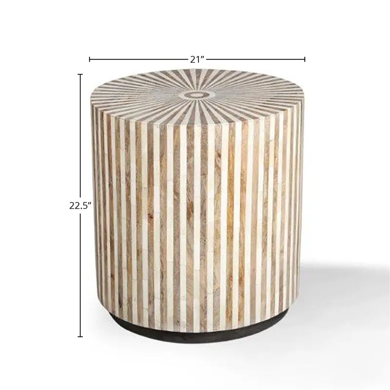 Crossings Downtown Round End Table