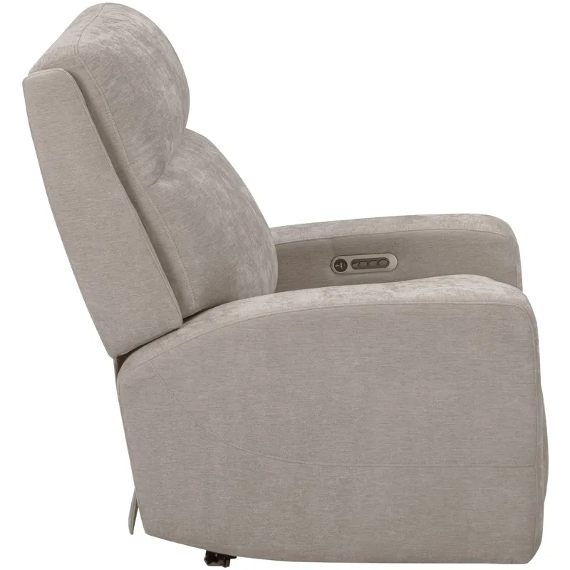 Traxton Jasper Taupe Power Zero Gravity Recliner P3