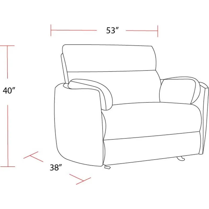 Radius Xl Krypton Extra Wide Power Glider Recliner Two Pack