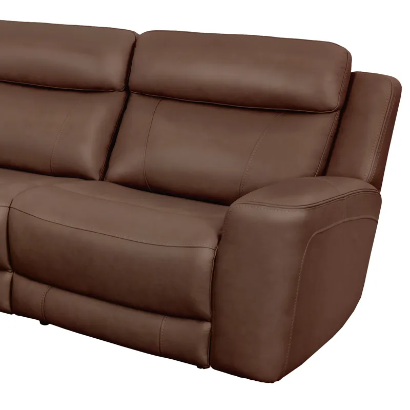 Calgary Autumn Umber Power Right Arm Facing Recliner P2