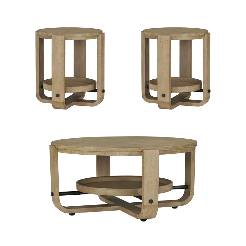 Escape 3 Piece Occasional Table Set