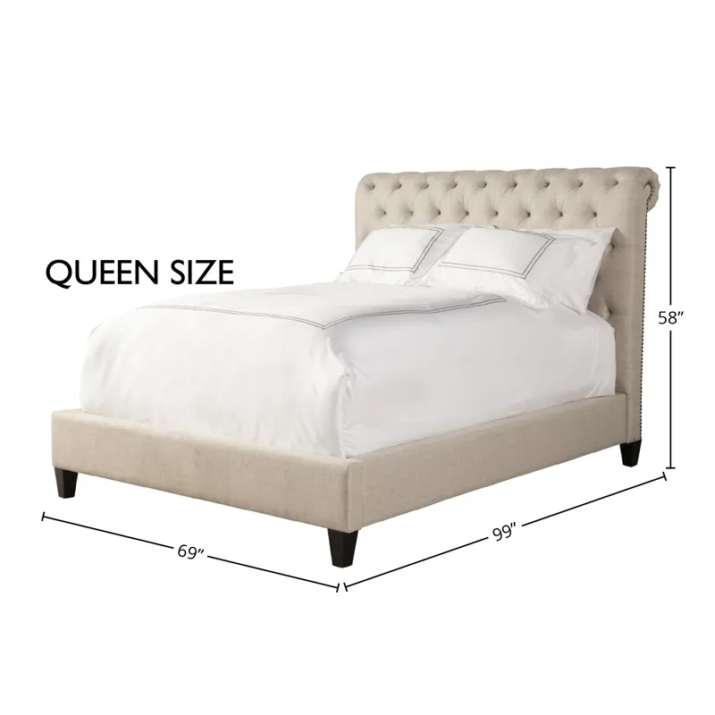 Cameron Downy Queen Bed