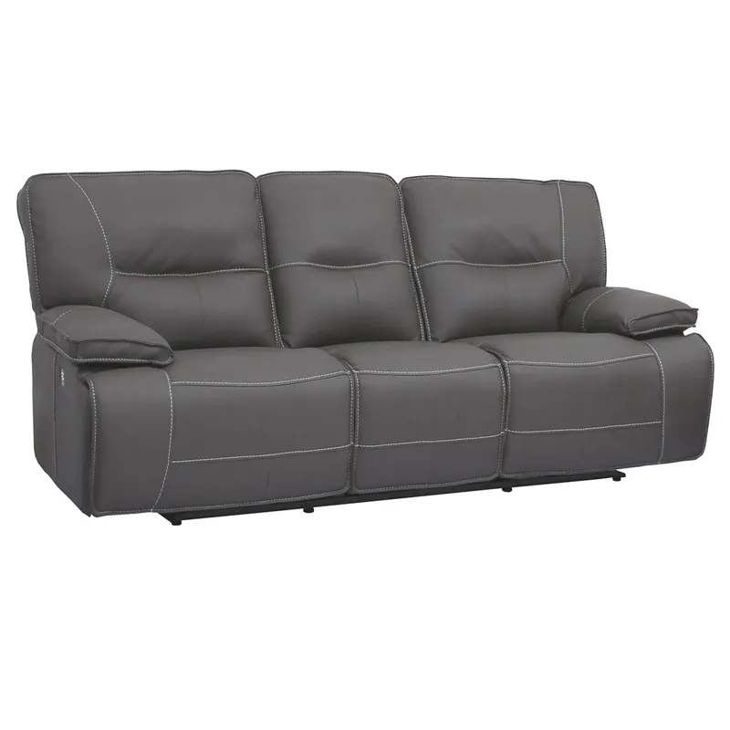 Spartacus Haze Power Reclining Sofa and Recliner
