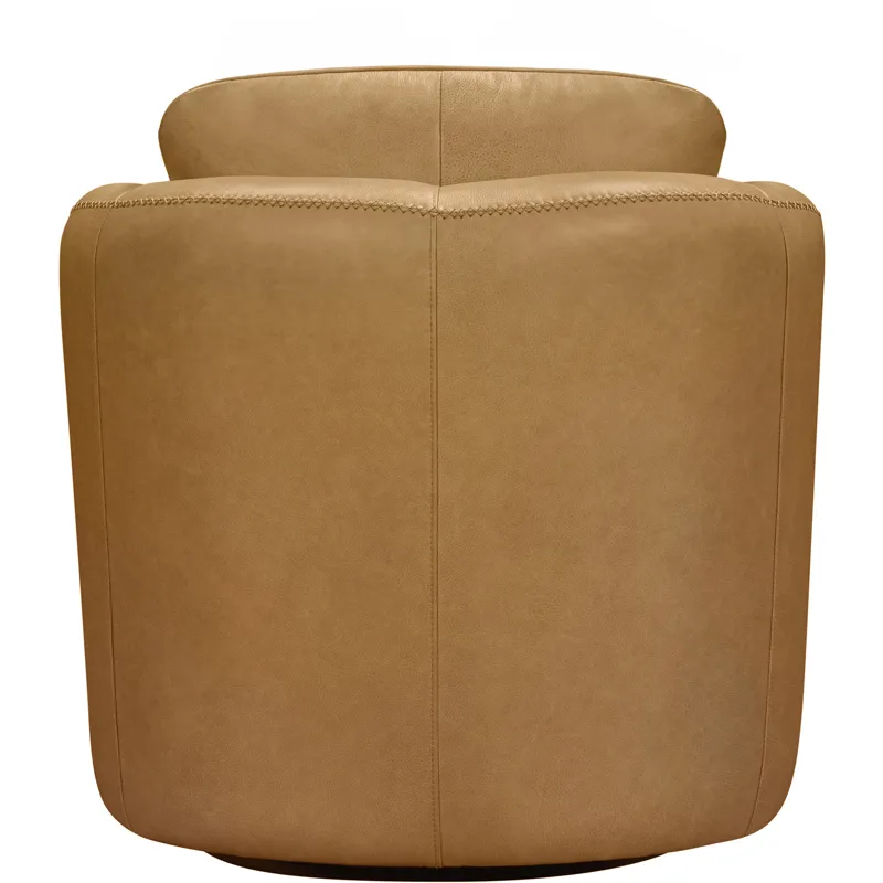 Dante Renaissance Marigold Swivel Glider Accent Chair