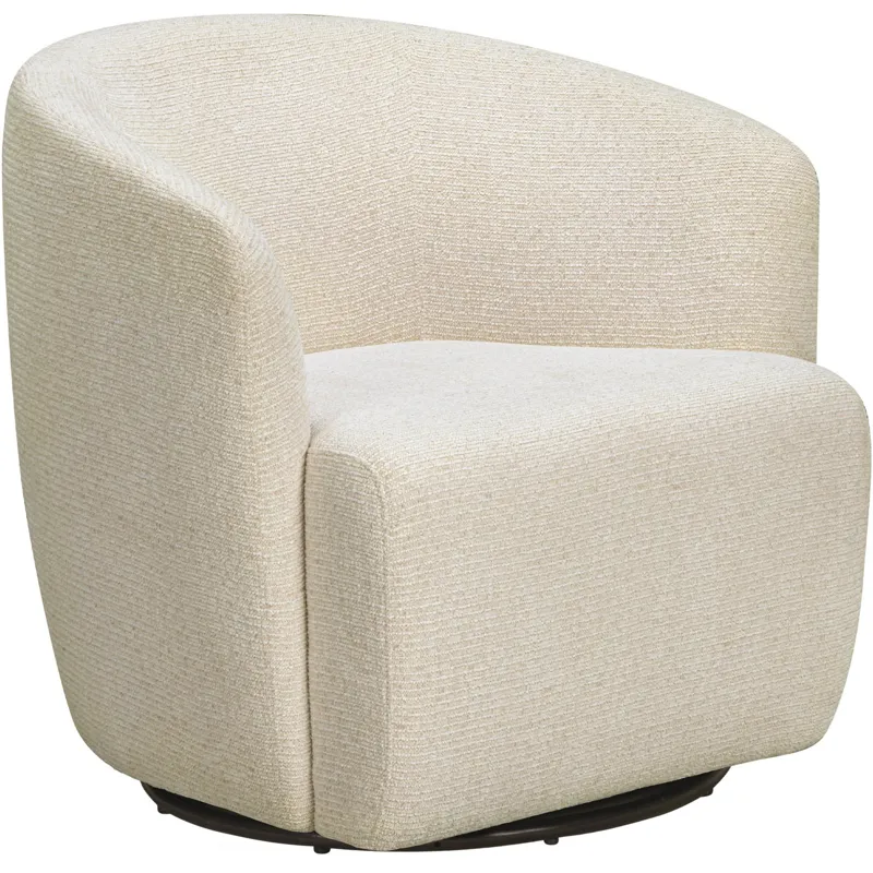 Mingle Thatch Sand Swivel Glider Accent Chair Two Pack