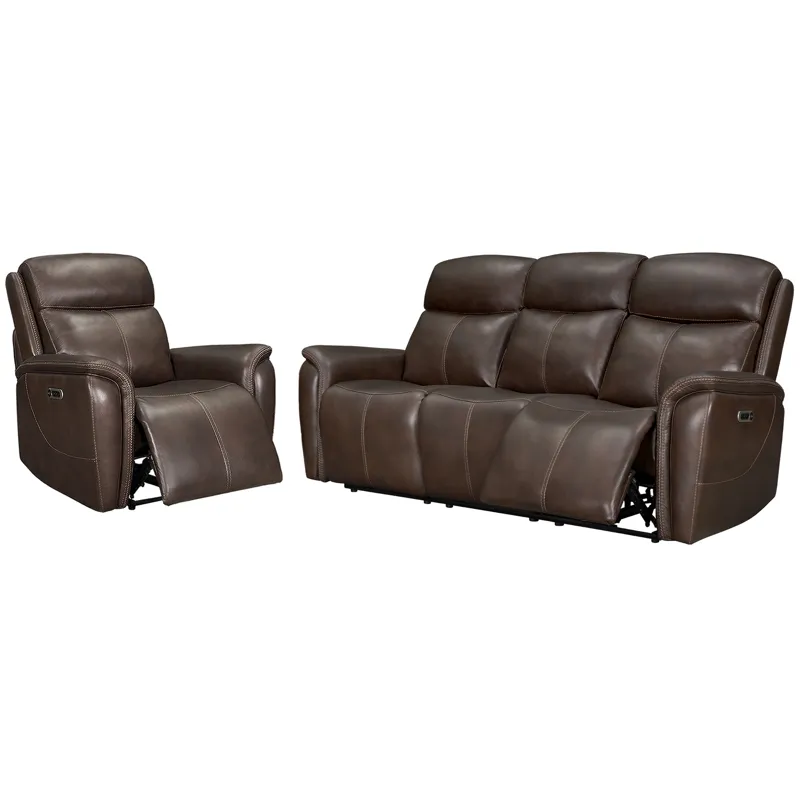 Cascade Auburn Power Reclining Sofa and Recliner