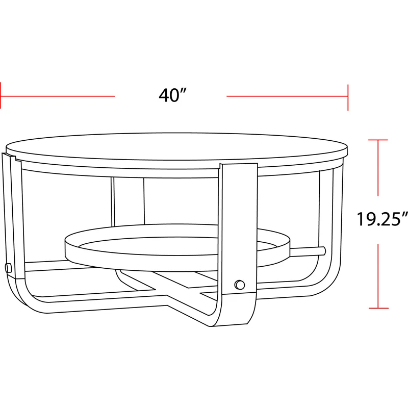 Escape 3 Piece Occasional Table Set