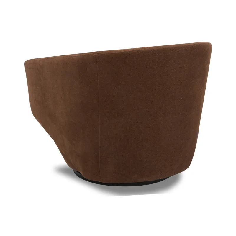 The Twist Elise Rust Swivel Chair