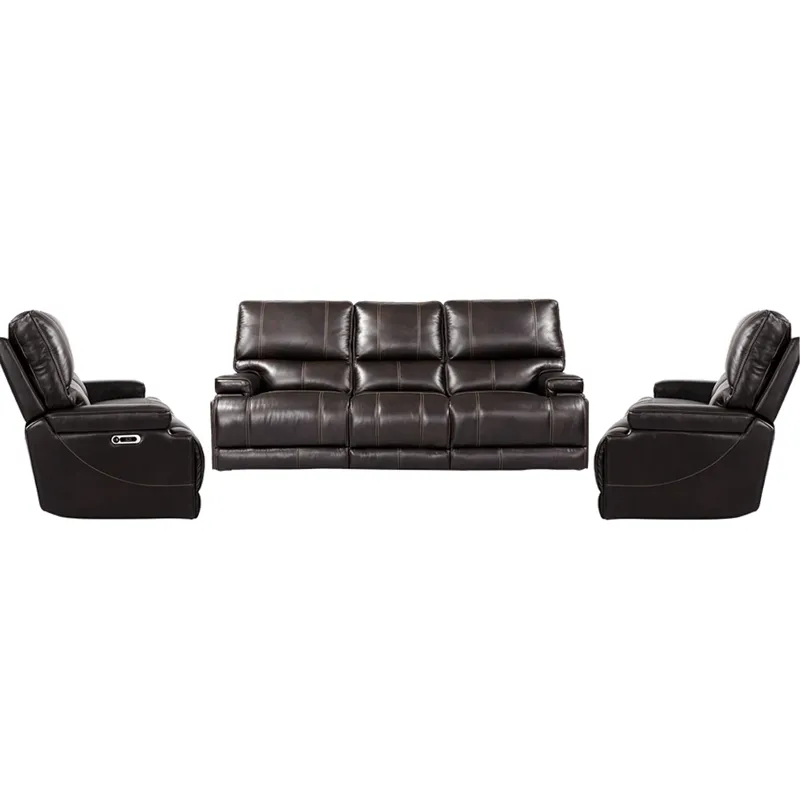 Whitman Verona Coffee - Powered By Freemotion Power Reclining Sofa and Two Recliners