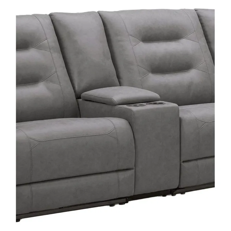Caldwell Tahoe Charcoal Entertainment Console