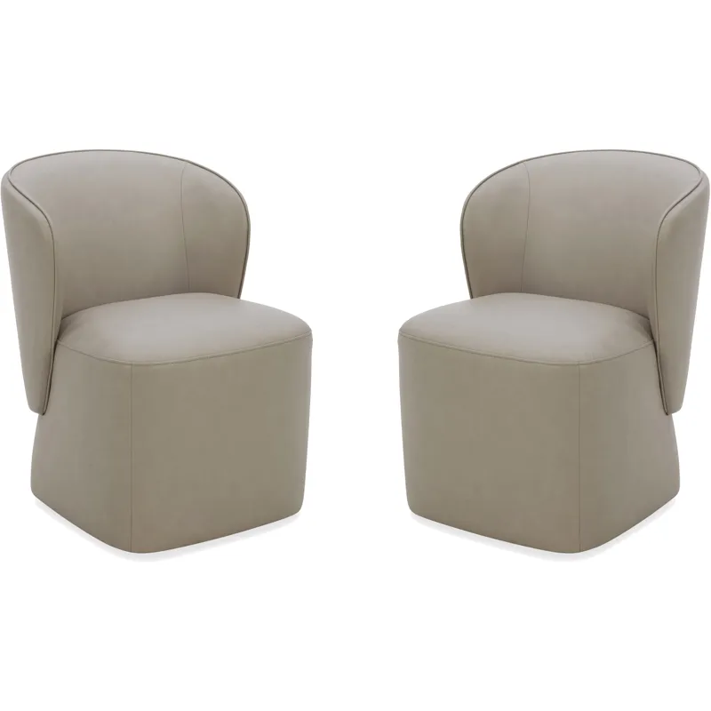 Bongo Aline Cashmere Dining Chair Two Pack