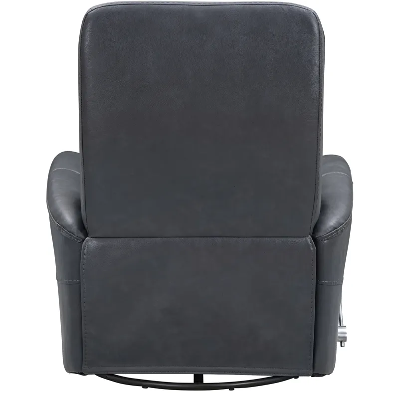 Gemini Milan Navy Manual Swivel Glider Recliner