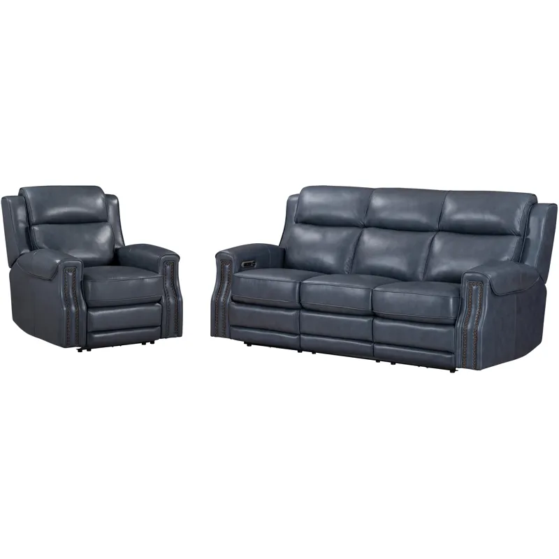 Hensley Marina Dream Power Reclining Sofa and Recliner