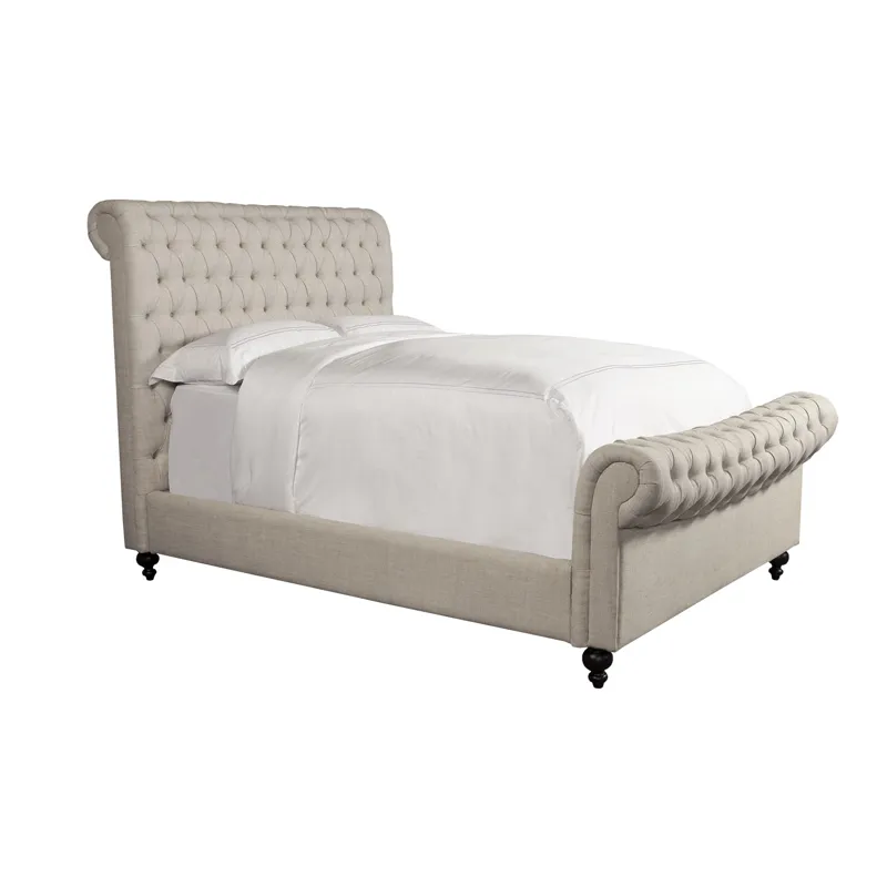 Jackie Crepe Queen Bed