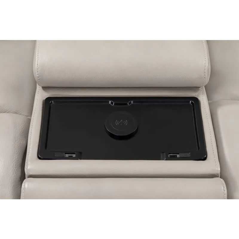 Easton Steamboat Quartz Entertainment Tilt Console with Wireless Charger