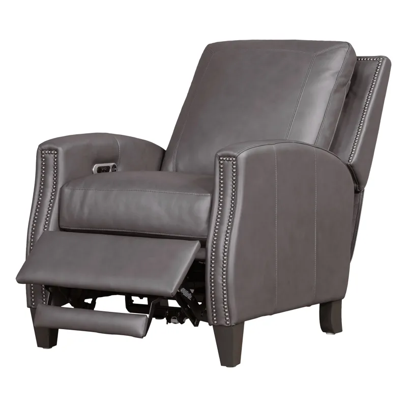 Hunter Echo Grey Power Cordless High Leg Recliner P2 Two Pack