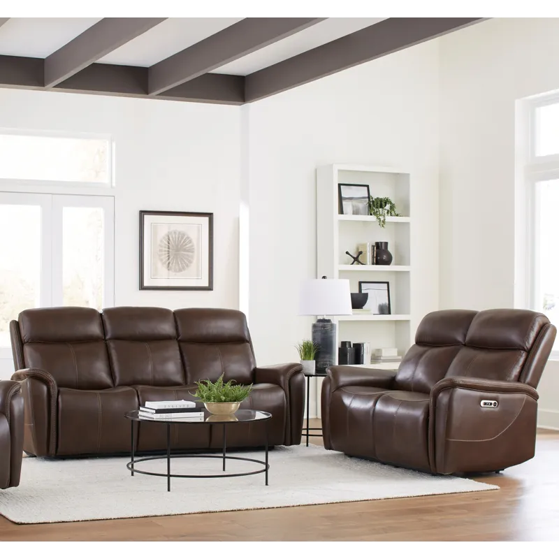 Cascade Auburn Power Reclining Sofa and Loveseat