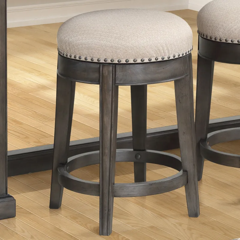 Sundance Smokey Grey Cocktail Table with 2 Chairside Tables and Console Table with 3 Stools