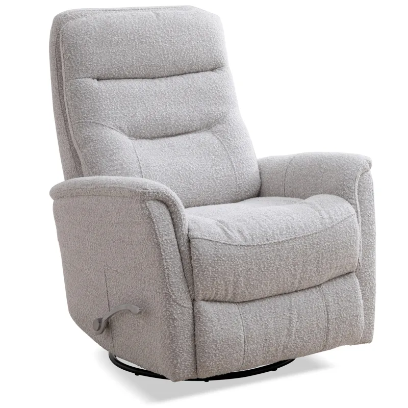 Gemini Bloke Cotton Swivel Glider Recliner Two Pack