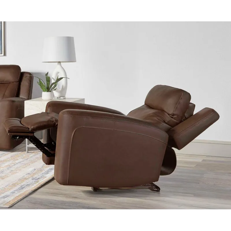 Calgary Autumn Umber Power Reclining Sofa and Recliner