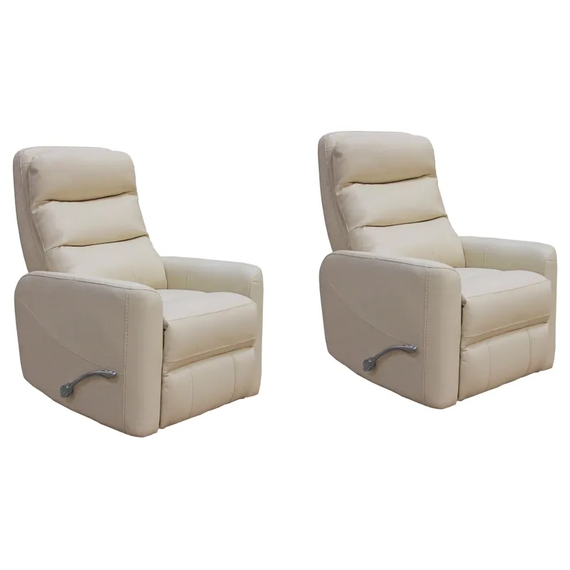 Hercules Oyster Swivel Glider Recliner Two Pack