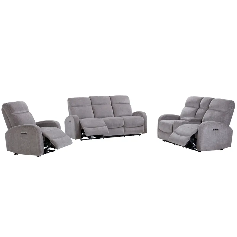 Tuscany Whiskers Nature Power Reclining Sofa Loveseat and Recliner