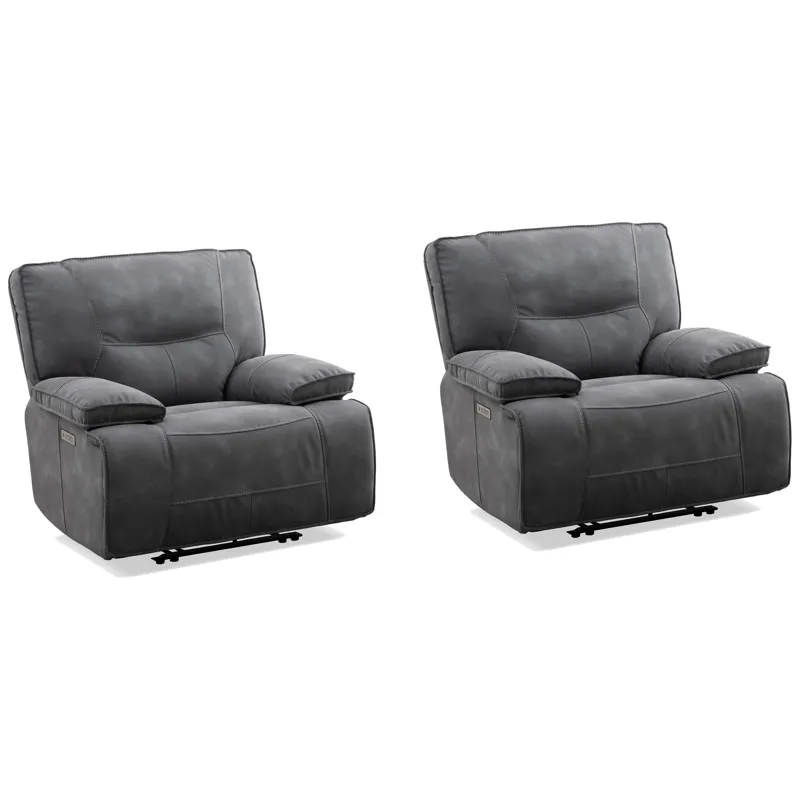Gladiator Cobalt Zero Gravity Power Recliner Two Pack