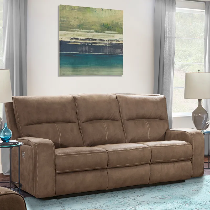 Polaris Kahlua Power Reclining Sofa and Two Recliners