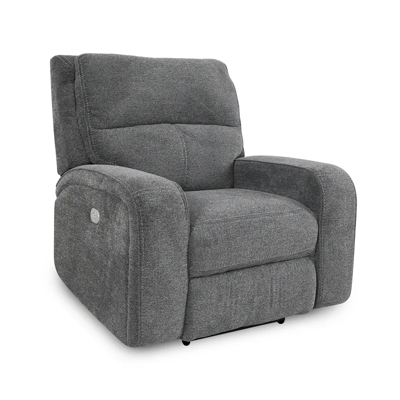 Polaris Bizmark Grey Power Recliner Two Pack