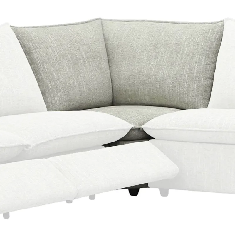 Jocelyn Birchbrook Harbor Corner Wedge with Pillow