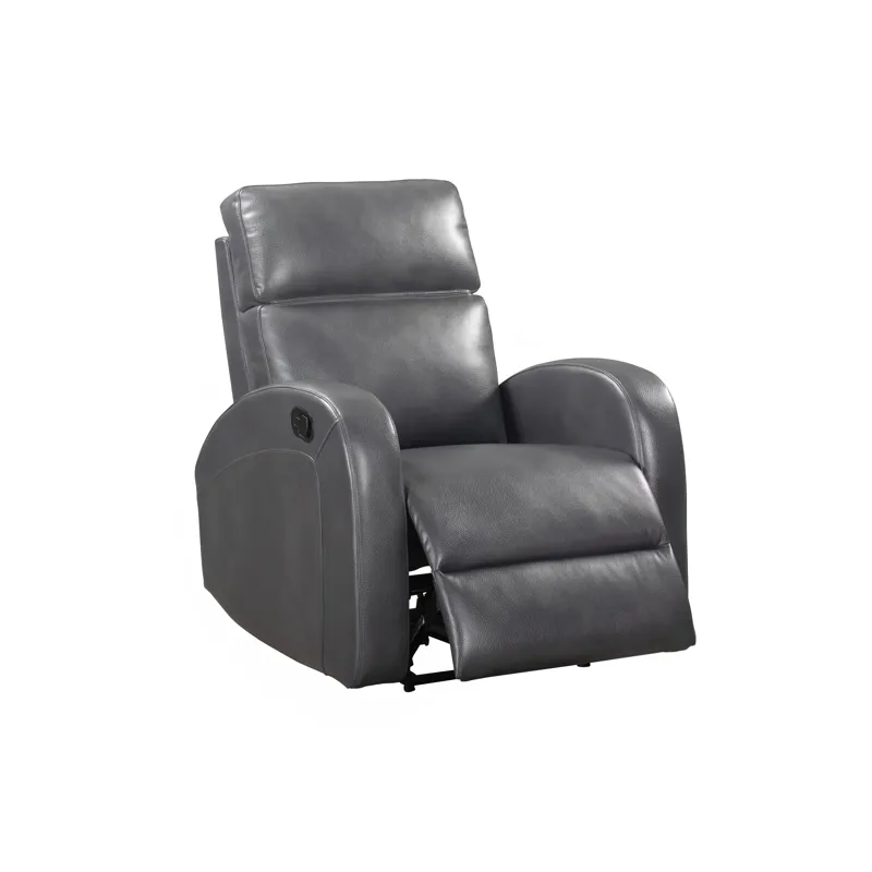 Devin Pebble Grey Manual Recliner