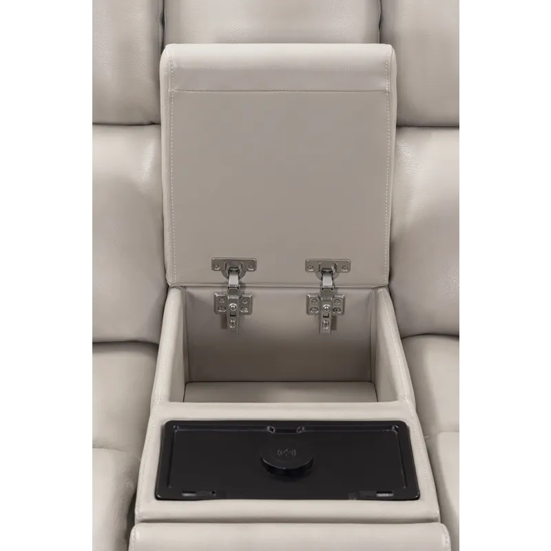 Easton Steamboat Quartz Entertainment Tilt Console with Wireless Charger