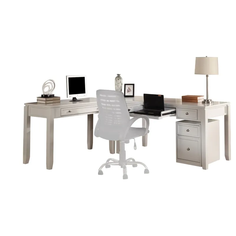 Boca L Shape Desk with Lateral File