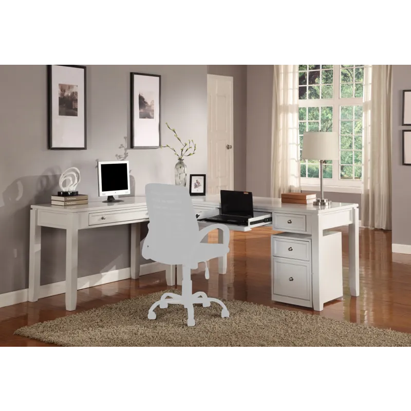 Boca L Shape Desk with Lateral File