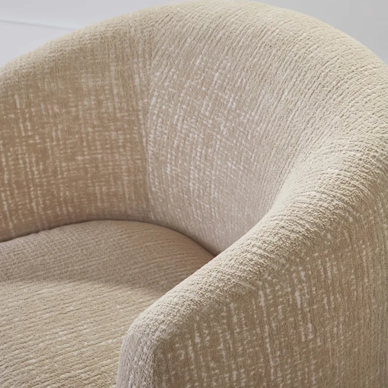 Tatum Sand Dollar Swivel Accent Chair Two Pack