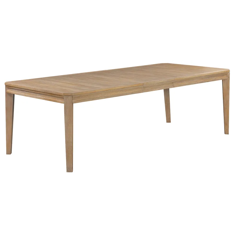 Breckenridge Dining 78 Inch Rectangular Table with 4 Upholstered Chairs and Buffet Server