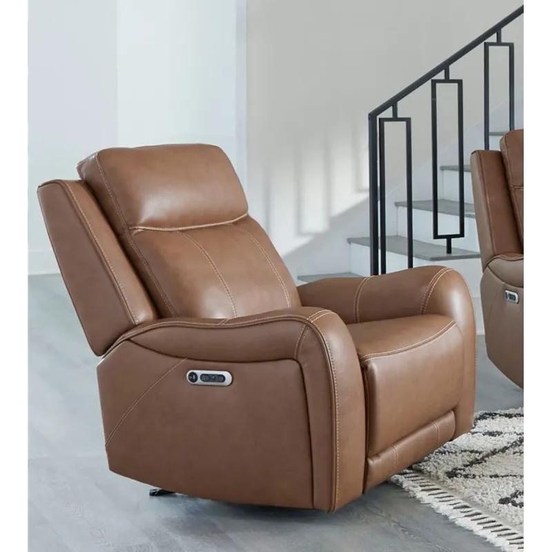 Haywood Butternut Power Reclining Sofa and Recliner