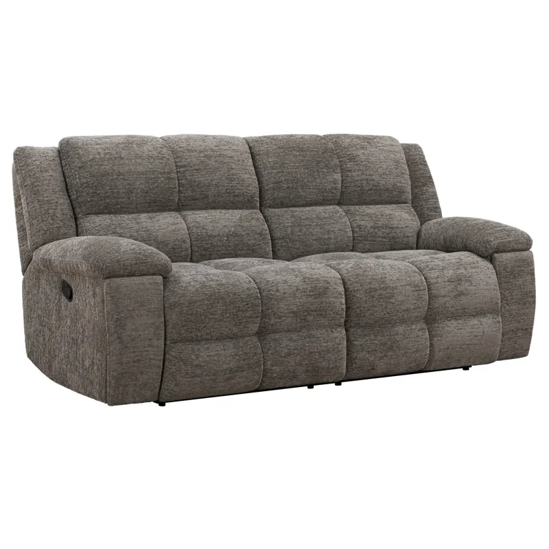 Buster Cabot Stone Manual Reclining Sofa and Recliner