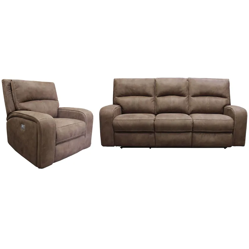 Polaris Kahlua Power Reclining Sofa and Recliner