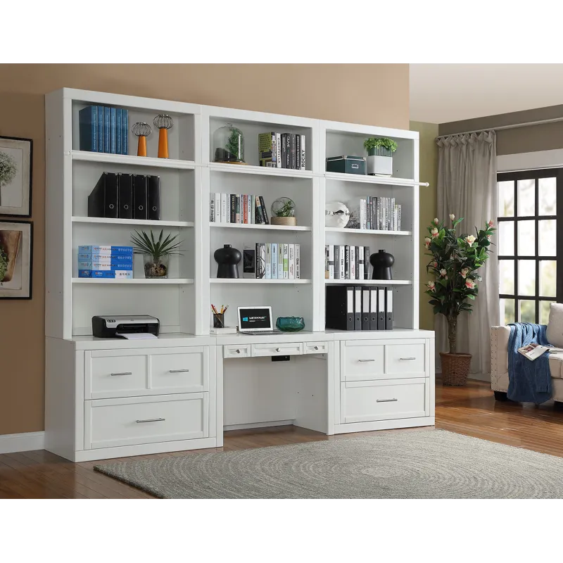 Catalina 6 Piece Workspace Library Wall