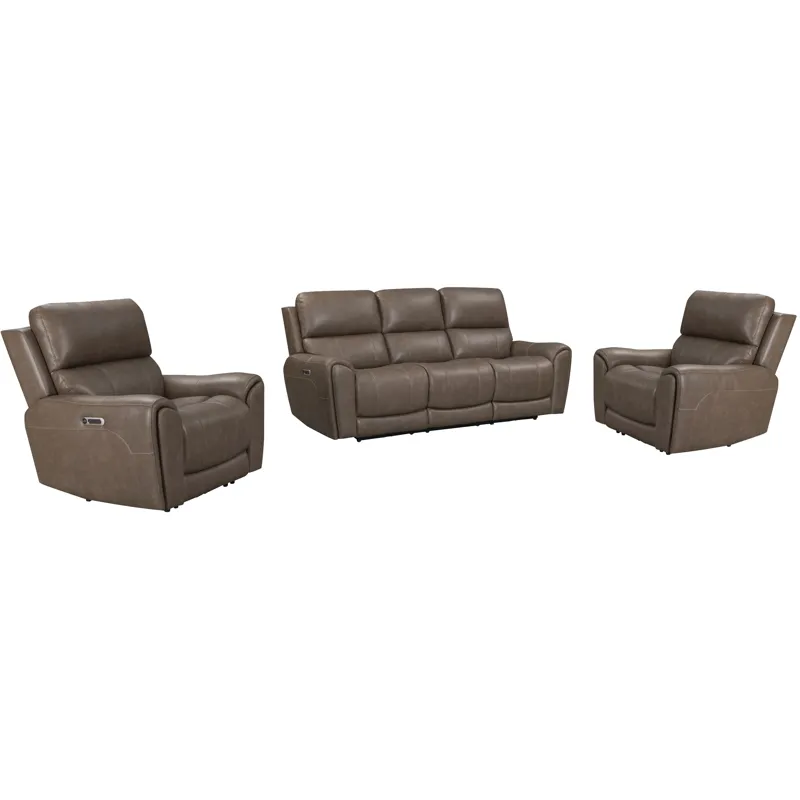 Hancock Bette Hazel Zero Gravity Power Reclining Sofa and 2 Recliners