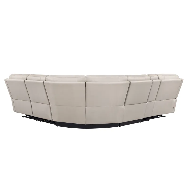 Easton Steamboat Quartz 6 Piece Zero Gravity Power Reclining Sectional with Power Adjustable Headres