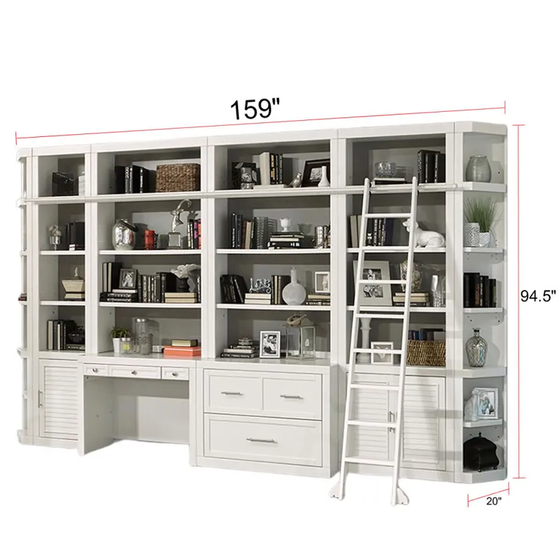 Catalina 9 Piece Library Wall